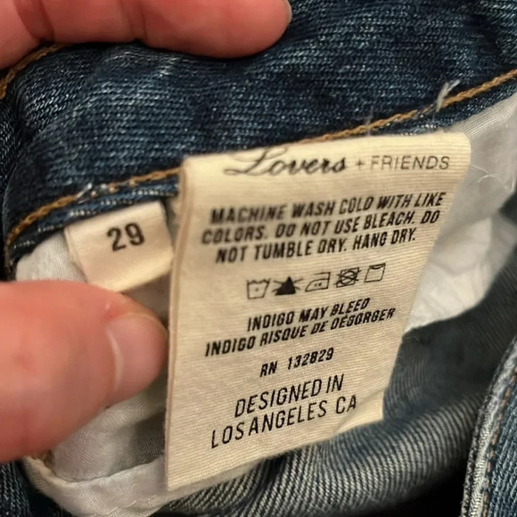 Lover + Friends Carter Highwaisted in Ashbrook Jeans Size 29 - Picture 4 of 11